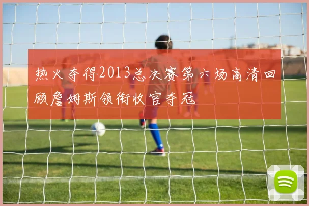 热火夺得2013总决赛第六场高清回顾詹姆斯领衔收官夺冠