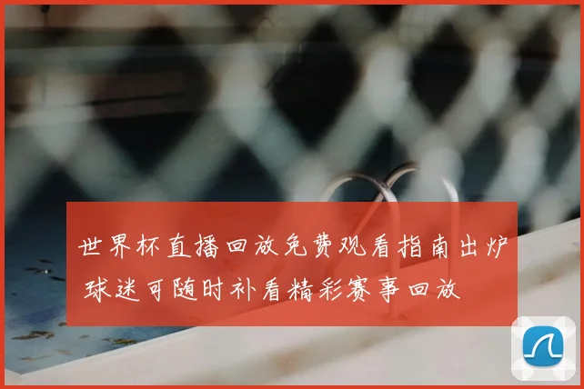 世界杯直播回放免费观看指南出炉 球迷可随时补看精彩赛事回放